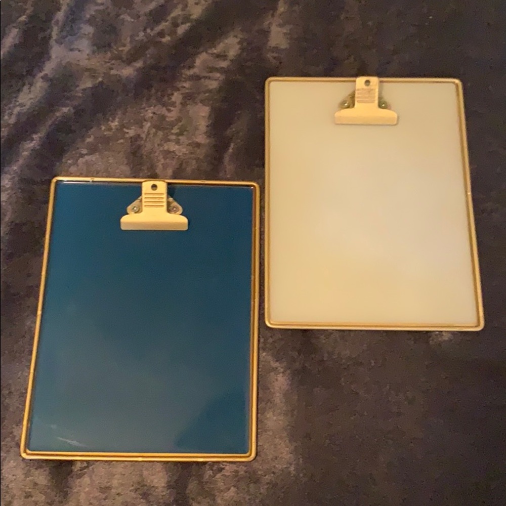 Clipboard picture frame stand
